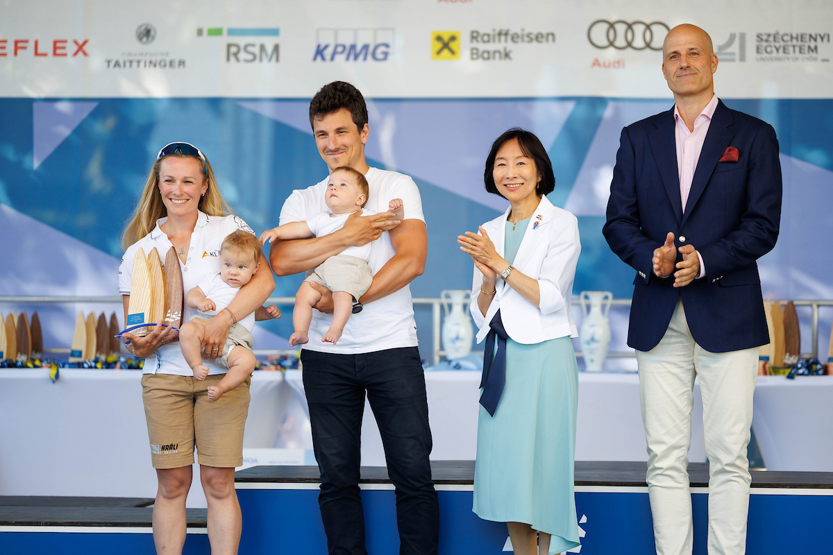A Gordon Evelyn Díj győztese: Virág Flóra a Kürt Team Kaáli kormányosa